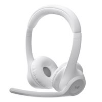 Audífonos inalámbrico Logitech Zone 300 conexión bluetooth, hasta 16 horas de batería, blanco