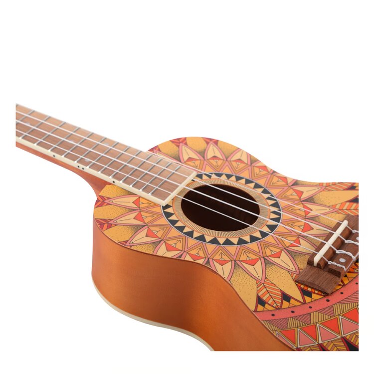 Imagen 2 del producto Ukelele concierto summer, sonido cálido, diseño colorido para principiantes