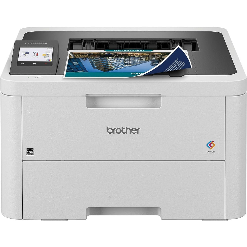 Imagen 1 del producto Impresora Brother, laser a color, A4, Wi-Fi, solo impresiones, blanco - HL-L3280CDW