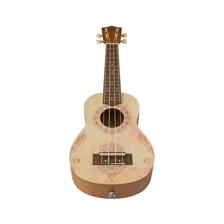 Imagen 2 del producto Ukelele concierto lotus, sonido cálido, diseño vibrante para principiantes