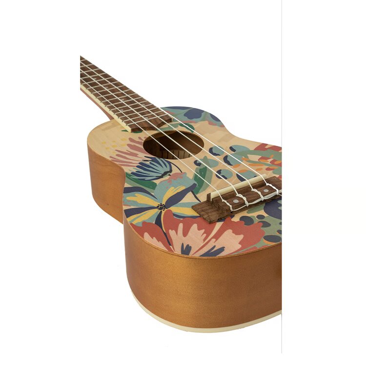 Imagen 2 del producto Ukelele concierto caramelle, cuerpo de linden, mástil de okoume, sonido cálido para principiantes