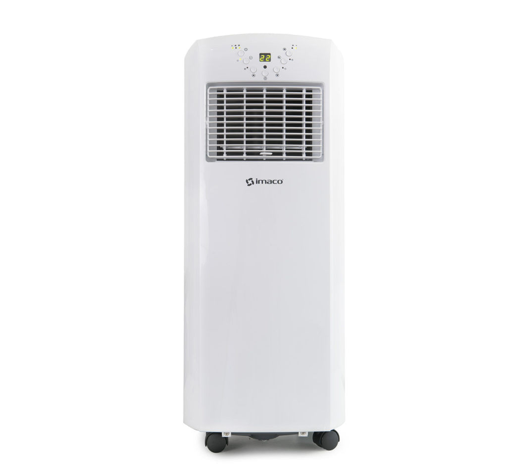 Imagen 2 del producto Aire acondicionado Imaco, portátil, con control remoto, blanco - AC6584