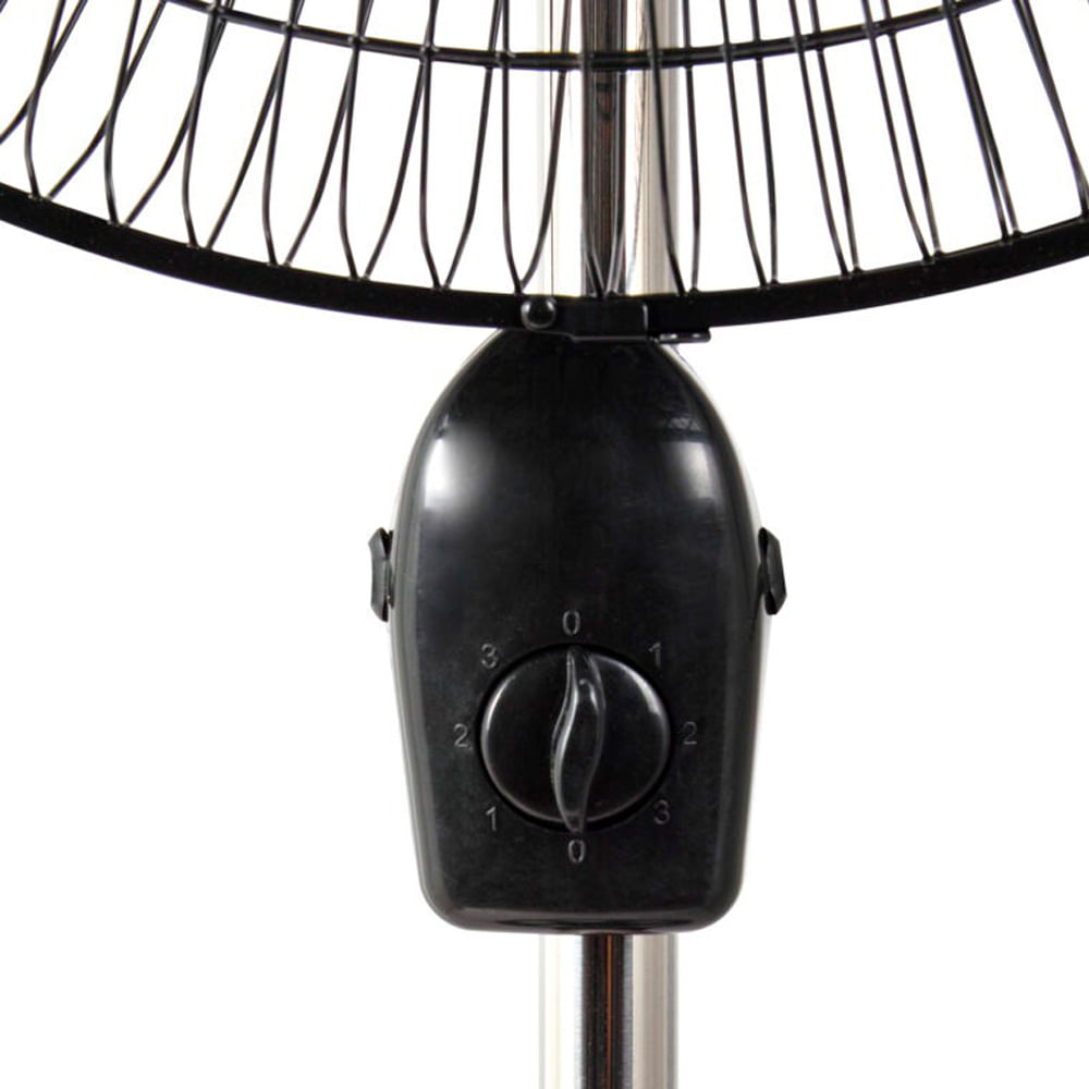 Imagen 2 del producto Ventilador Imaco metálico, de pedestal, negro - FSM370P