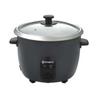 Olla arrocera Imaco RC15N 500w, capacidad 1.5 litros, negro