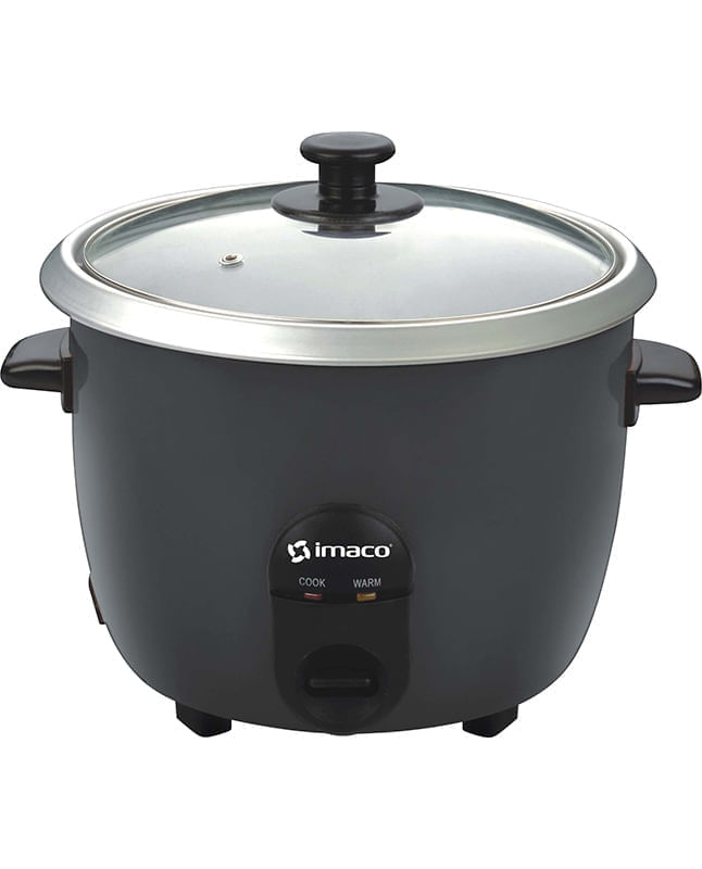 Olla arrocera Imaco RC15N 500w, capacidad 1.5 litros, negro