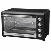 Horno eléctrico Blackline GR60AR 2500w, 60 litros, acero inoxidable, negro