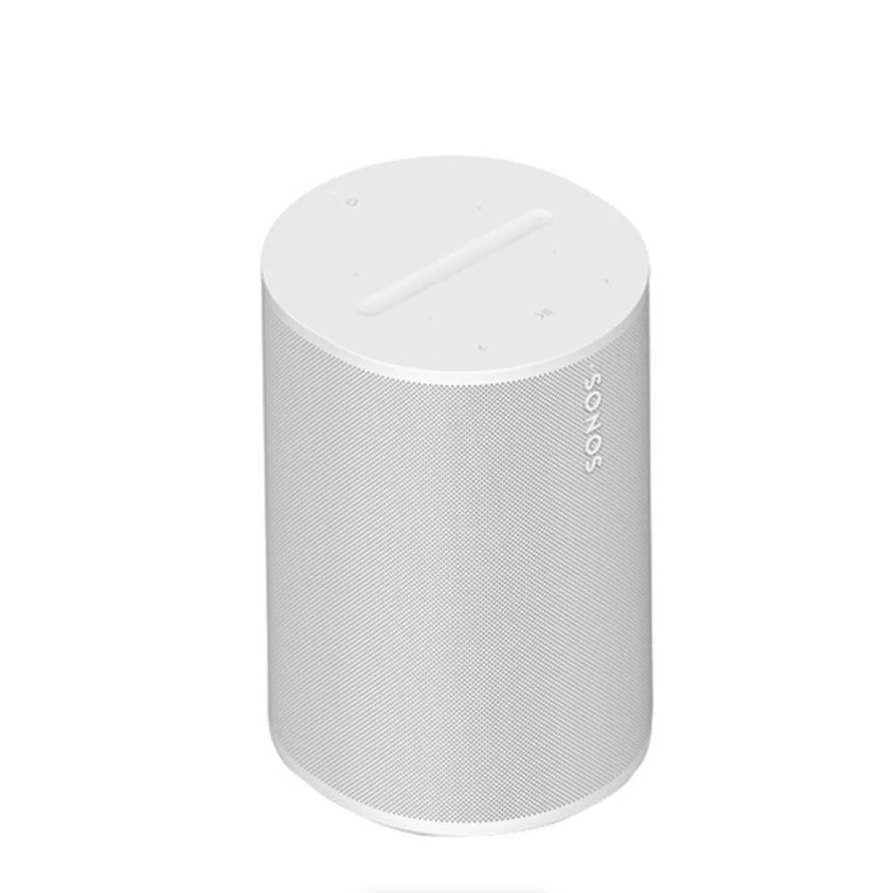 Parlante inalámbrico, Sonos Era 100, Bluetooth, sonido estéreo, graves profundos, control por voz, blanco