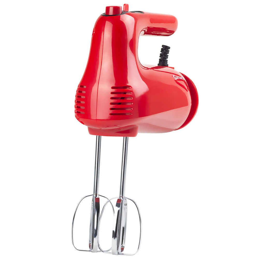 Imagen 2 del producto Batidora de mano Imaco HM505R 150w, 5 velocidades, acero inoxidable, rojo