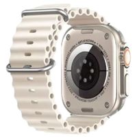 Correa Ocean Ultra OEM de silicona para Apple Watch, hueso
