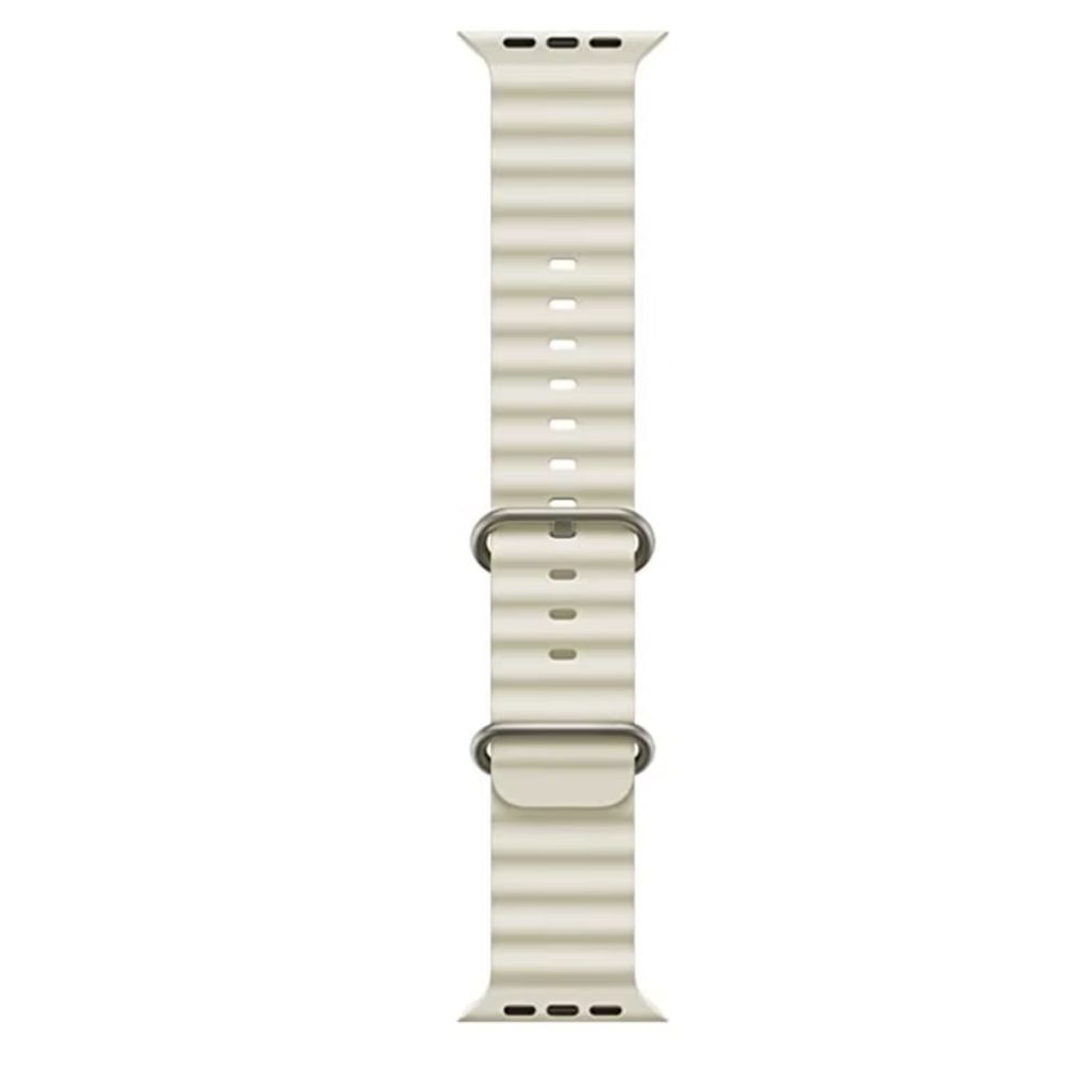 Imagen 2 del producto Correa Ocean Ultra OEM de silicona para Apple Watch, hueso
