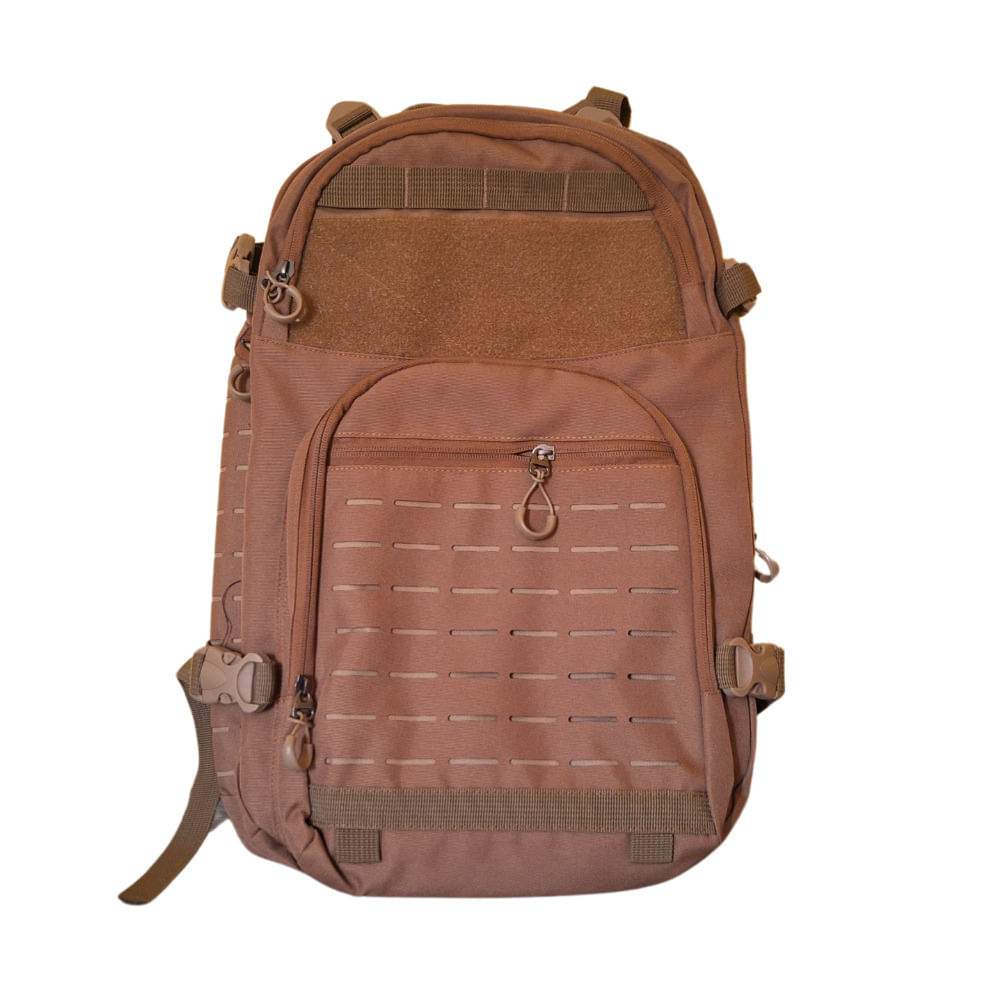 Mochila militar, 50 litros, táctica, camping, ejército marina, unisex, marrón