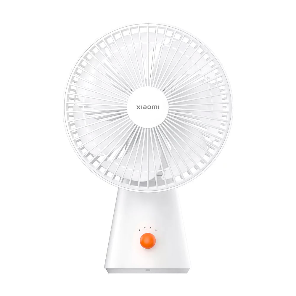 Mini ventilador Xiaomi, 10W, Mini Fan recargable, portátil, blanco