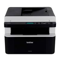 Impresora multifuncional Brother, monocromática, negro - DCP-1617NW