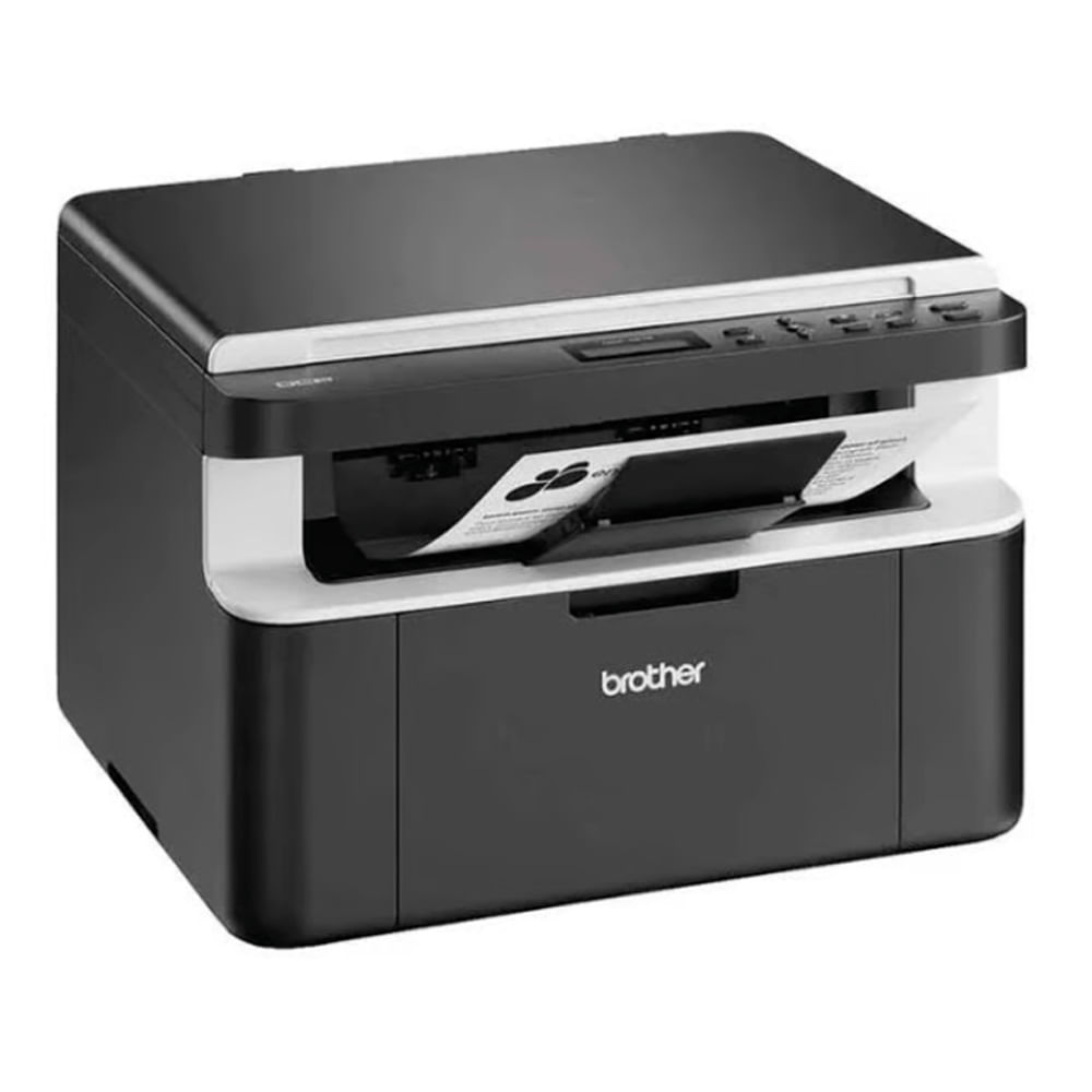 Imagen 2 del producto Impresora multifuncional Brother, monocromática, negro - DCP-1617NW