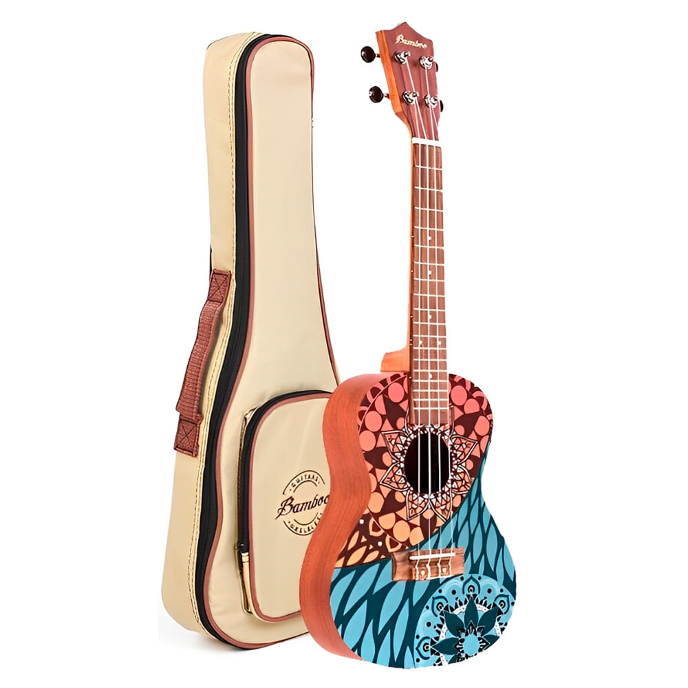 Ukelele concierto Dreams Line - Kani, diseño colorido, sonido cálido para principiantes