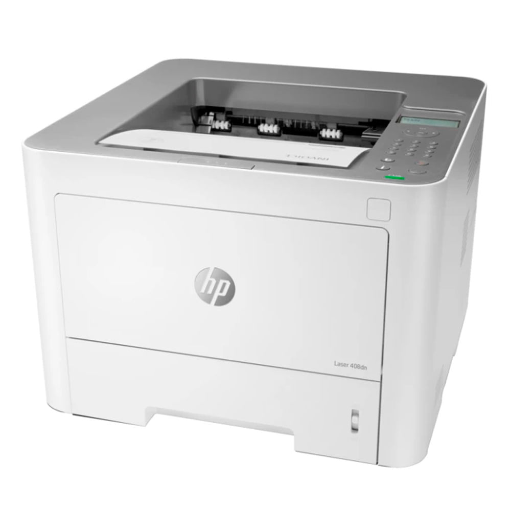 Imagen 2 del producto Impresora HP láser 408dn, Wi-Fi, escáner, blanco