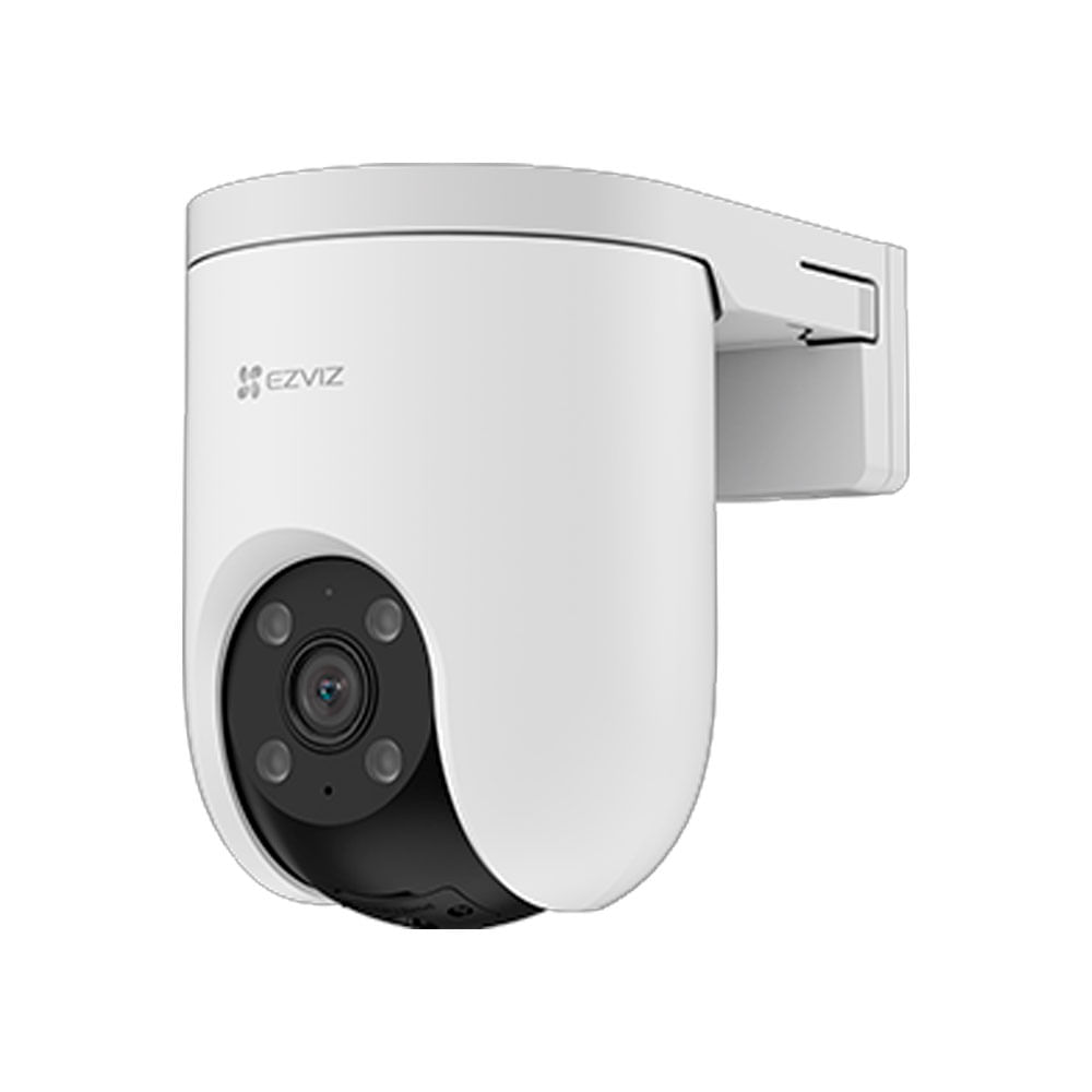 Cámara de seguridad Ezviz IP CS-H8C-R200-1J4WKFL 4MP, exterior, 3K, Gira 360°, blanco
