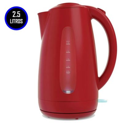 Imagen 2 del producto Hervidor eléctrico Oster BVSTKED889R 1850w, capacidad 2.5 litros, apagado automático, rojo