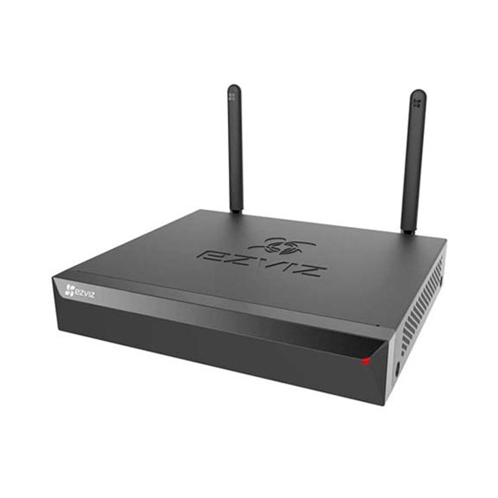 NVR Ezviz CS-X5S-8W inalámbrico, HDMI y VGA, 8 canales, 1Sata, hasta 8TB, negro