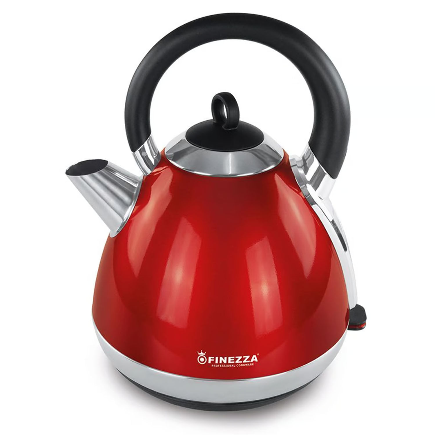 Hervidor eléctrico Finezza FZ-632T 1800w, 2 litros, apagado automático, rojo