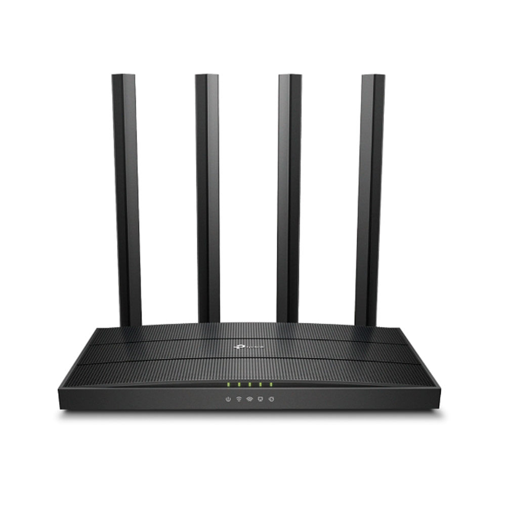 Router Tp-Link Archer C80 AC1900 doble banda, 1300 Mbps, 600 Mbps, 4 antenas, negro