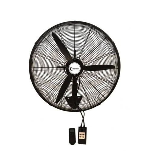 Ventilador de pared, Trevely, VT-27C, 26", 180W, 3 hélices, negro