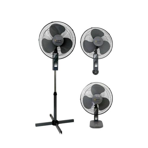 Ventilador 3 en 1 Imaco FS1631 45W, 16", plástico, negro
