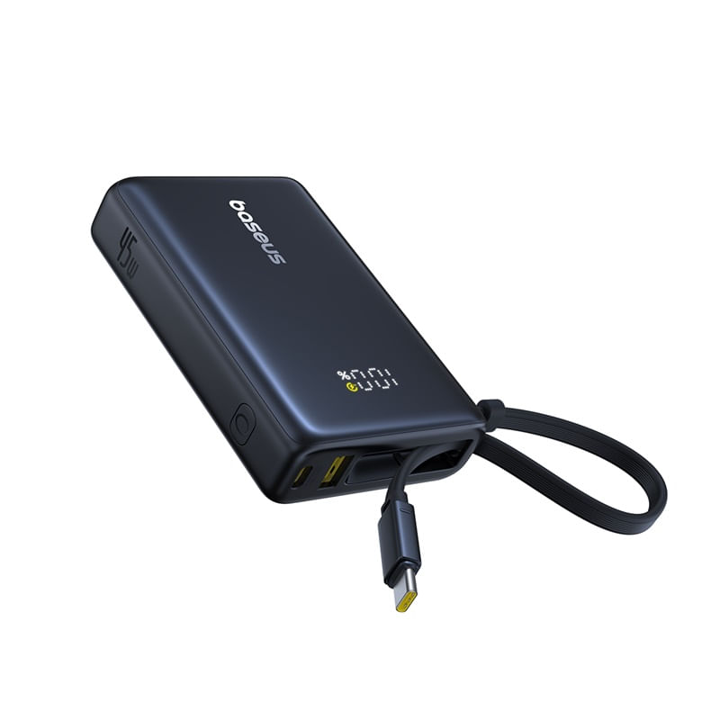 Imagen 2 del producto Batería externa Baseus PicoGo 10000 mAh, 45W, pantalla digital, negro