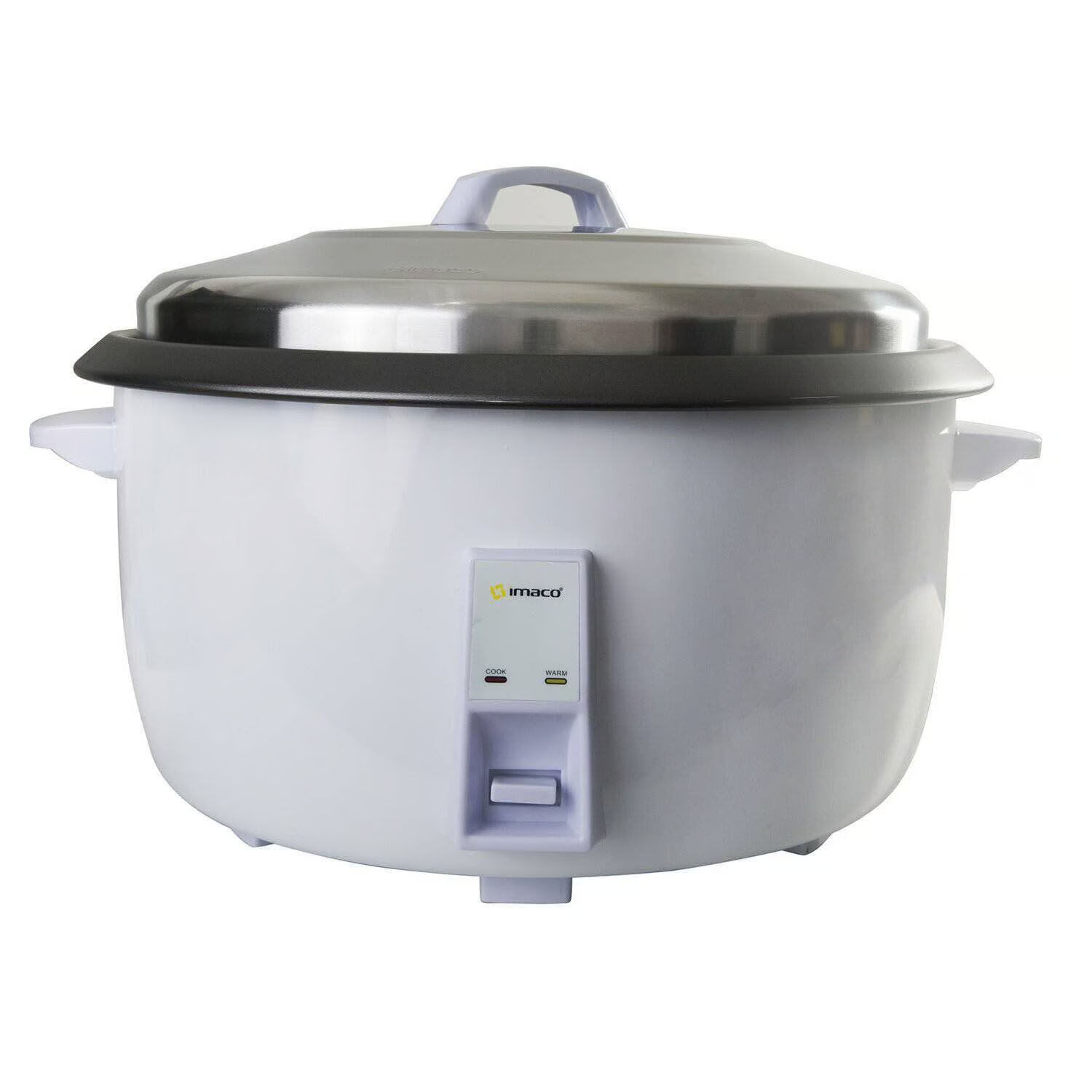 Olla arrocera Imaco RC930 3000w, 9.3 litros, tazón antiadherente, gris