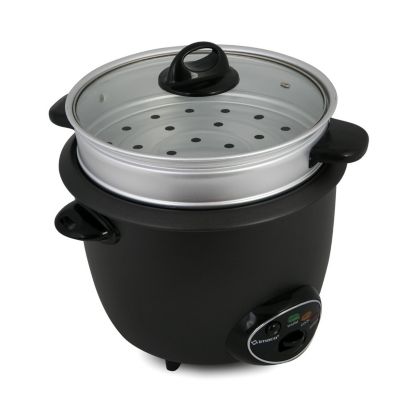 Imagen 2 del producto Olla arrocera multiusos Imaco RC18FRY 700w, 1.8 litros, función sofrito, negro