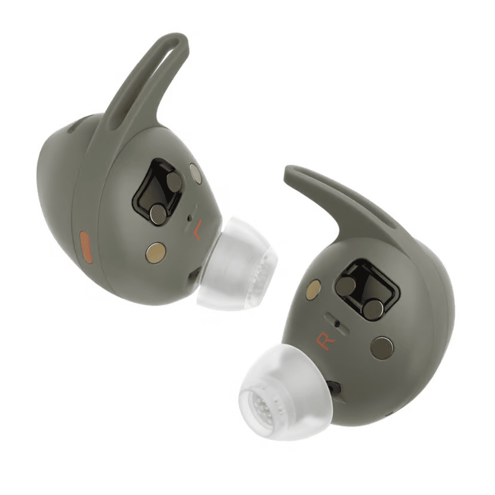 Imagen 2 del producto Audífonos bluetooth True Wireless Sennheiser Momentum Sport resistente al agua IP55, duración máx. 24 horas con estuche, cancelación de ruido, verde