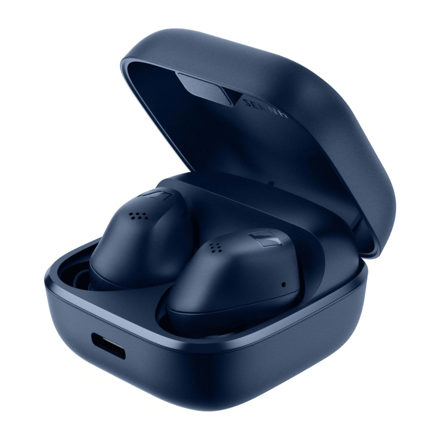 Imagen 1 del producto Audífonos bluetooth True Wireless Sennheiser Accentum resistente al agua IP54, duración máx. 28 horas con estuche de carga, cancelación de ruido, azul