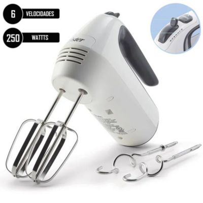 Imagen 2 del producto Batidora de mano Oster FPSTHM3532 250W, 6 velocidades + turbo, blanco
