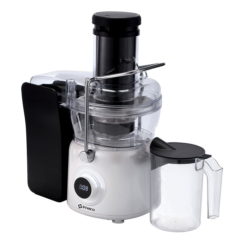 Imagen 2 del producto Extractor de jugos IMACO JE1084 1000W, 1 litro, pantalla táctil, blanco