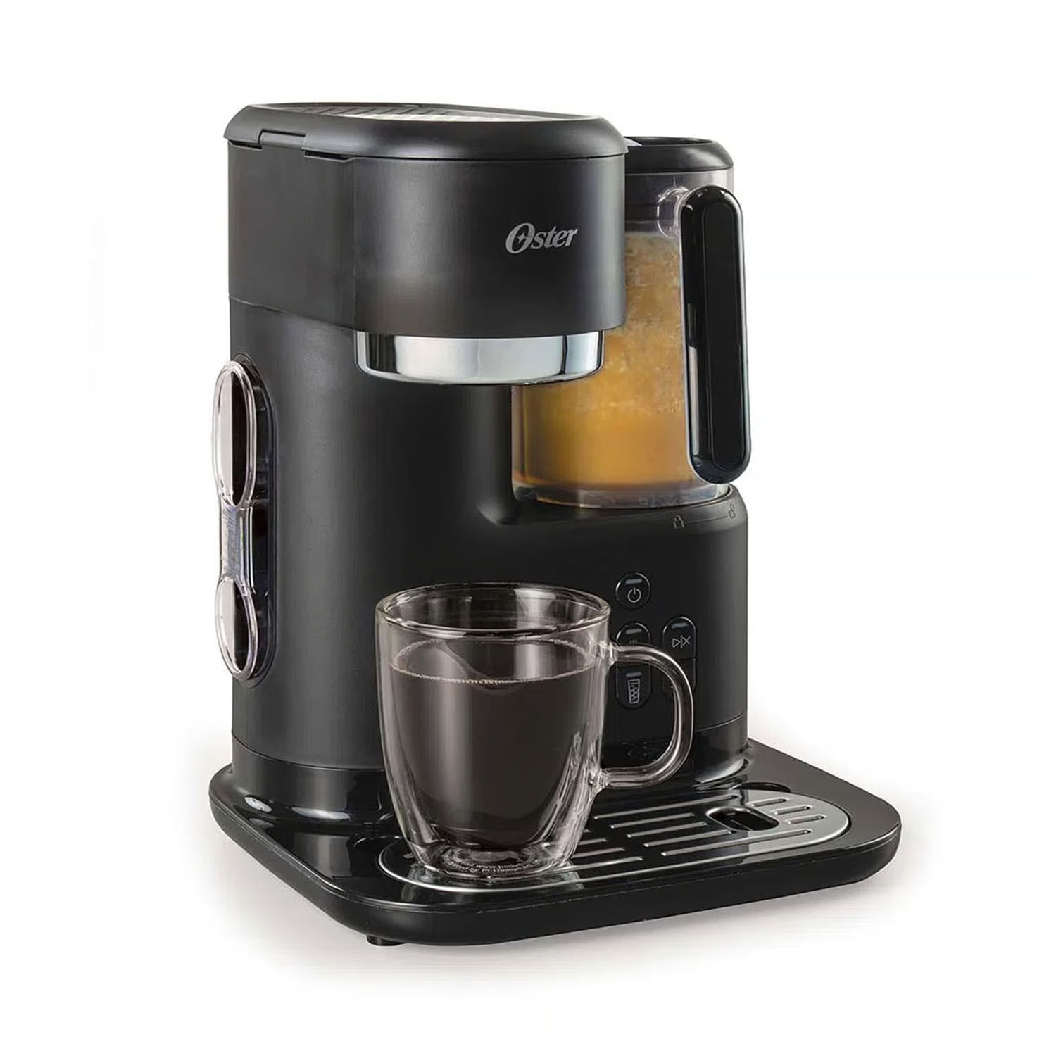 Cafetera frappé Oster BVSTDC03 900w, capacidad 2 tazas, negro