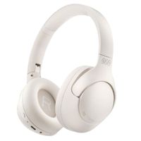 Audífonos con cancelación de ruido QCY H3 Hi-Res máx. 60 horas, multipunto, control de música y llamadas, blanco