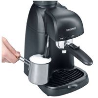 Cafetera expresso Severin KA5978 800w, capacidad 1.8 litros, espumador de leche, negro