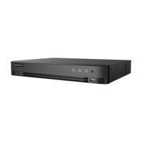 DVR Hikvision HK-iDS7204HQHI-M1/XT AcuSense de 4 canales, 1080p, 1U, negro