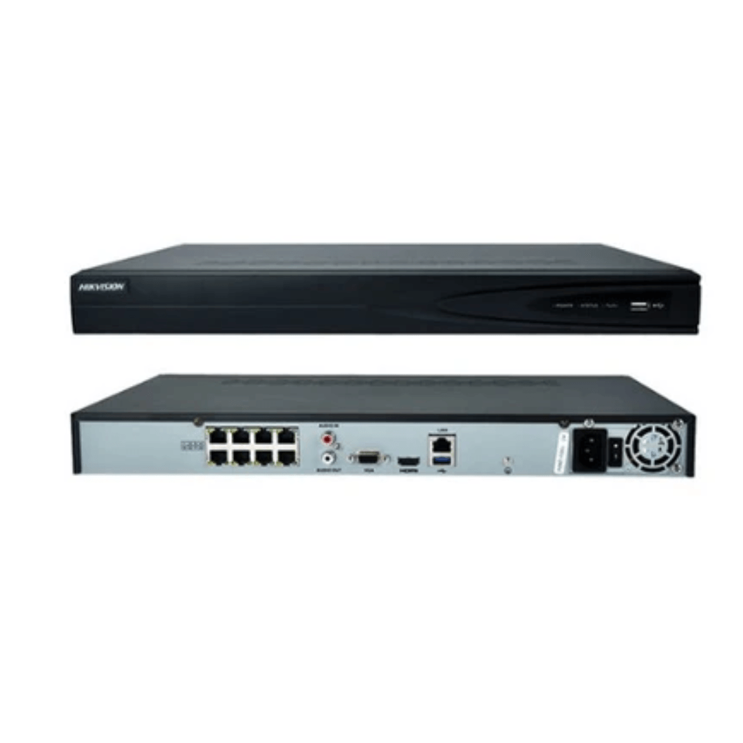 Imagen 2 del producto NVR Hikvision HK-DS7608NI-Q1/8P 8CH POE,  8MP, soporta 1HDD(6TB), negro
