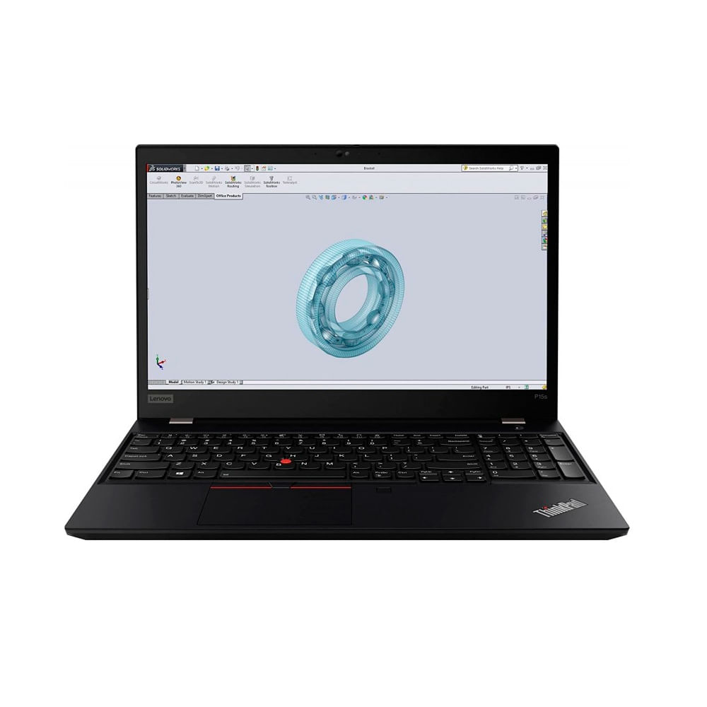 Laptop Lenovo Workstation ThinkPad P15s 15.6", Core i7-1165G7, 16GB RAM, 512GB SSD, video 4GB Quadro T500, FULL HD, táctil, Windows 11 Pro, negro
