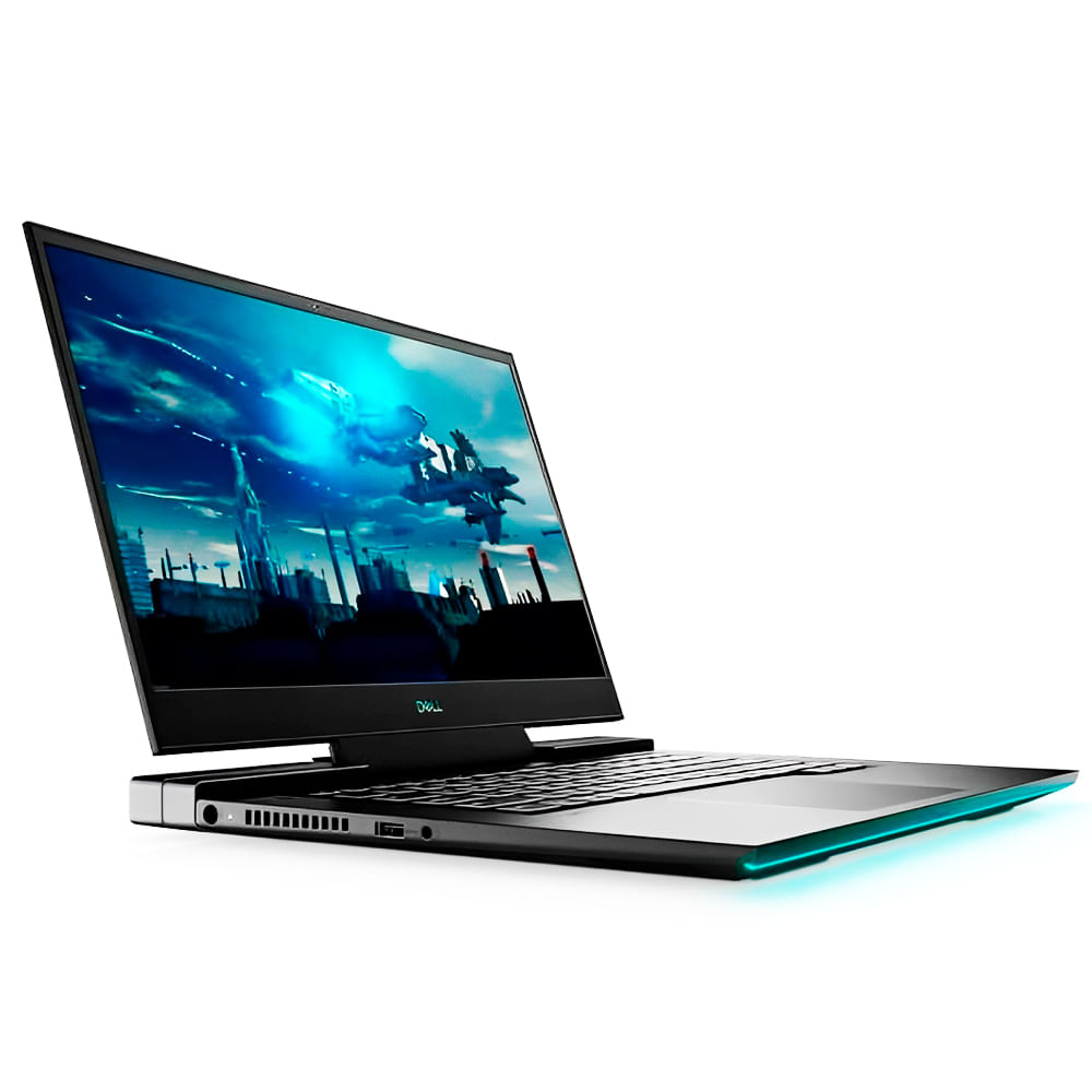 Laptop gamer Dell G7 15-7500, Intel Core i7-10750H, 32GB RAM, 1TB SSD, 8GB RTX 2070 Max-Q, Windows 11 Pro, negro