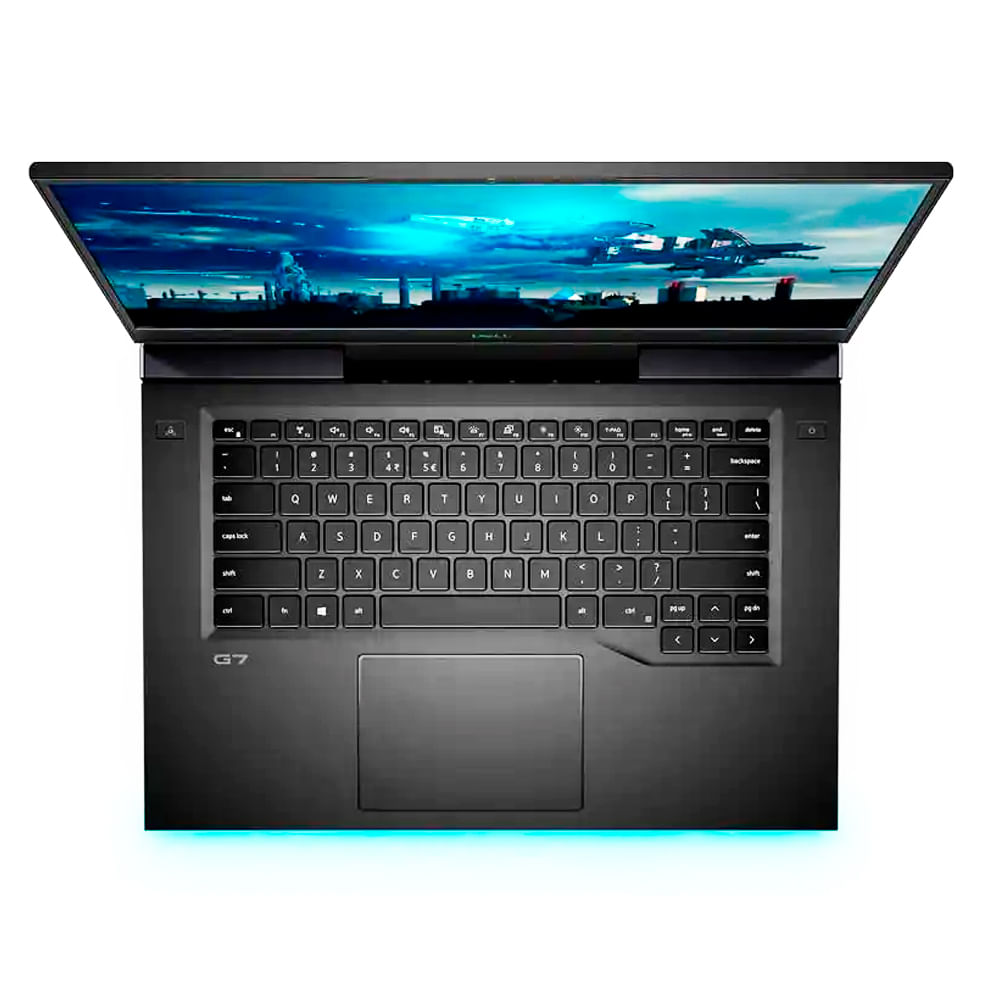 Imagen 2 del producto Laptop gamer Dell G7 15-7500, Intel Core i7-10750H, 32GB RAM, 1TB SSD, 8GB RTX 2070 Max-Q, Windows 11 Pro, negro