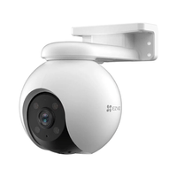 Cámara de seguridad Ezviz H8 interior y exterior, 3K, 5MP, Wi-Fi, con paneo e inclinación, blanco