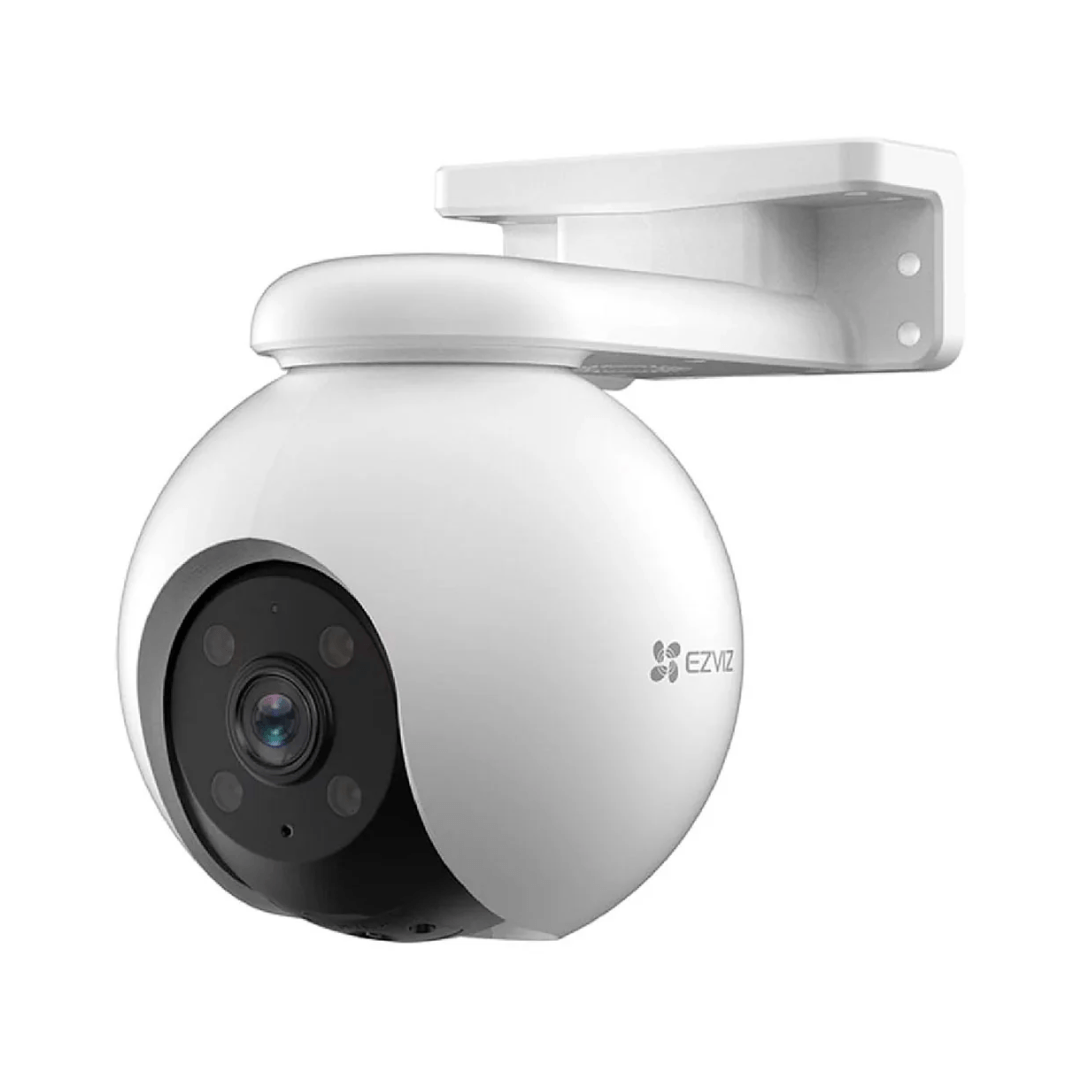 Imagen 1 del producto Cámara de seguridad Ezviz H8 interior y exterior, 3K, 5MP, Wi-Fi, con paneo e inclinación, blanco