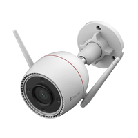 Cámara de seguridad Ezviz H3C interior y exterior, 2K, 3MP, Wi-Fi, control de voz, blanco