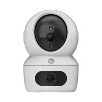 Cámara de seguridad Ezviz H7c Dual 8MP, seguridad integral, visión panorámica, detección IA, blanco