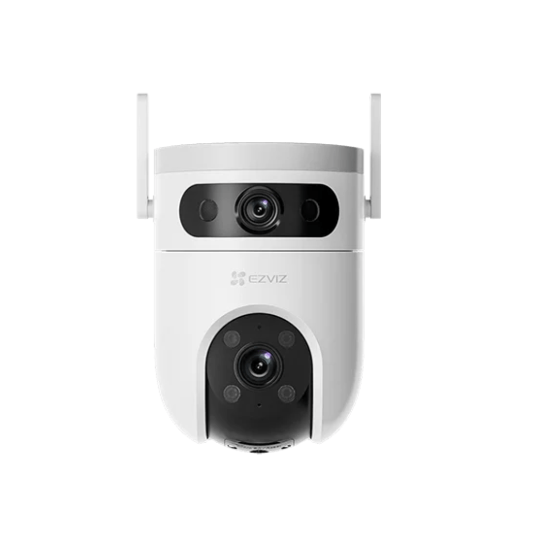 Imagen 2 del producto Cámara de seguridad Ezviz H9c Dual interior y exterior, 6MP, 3MP fijo y giratorio, alta definición, blanco