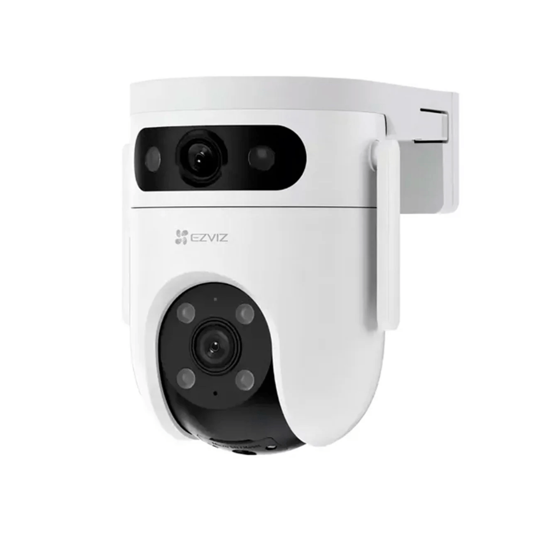 Cámara de seguridad Ezviz H9c Dual interior y exterior, 6MP, 3MP fijo y giratorio, alta definición, blanco
