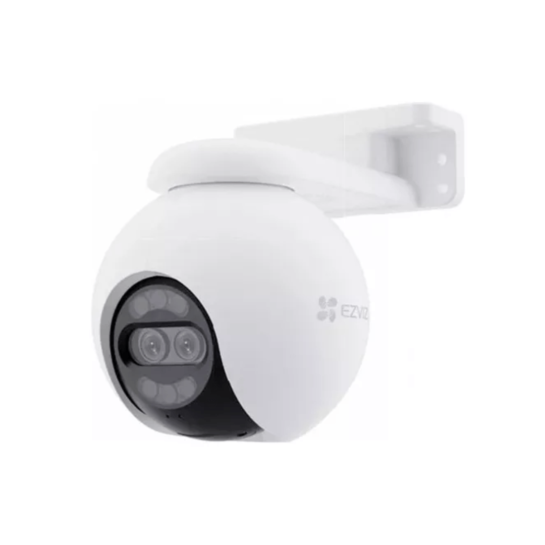 Cámara de seguridad Ezviz CS-H80X Dual exterior, IP 4K, lente 4 mm, alta resolución, blanco