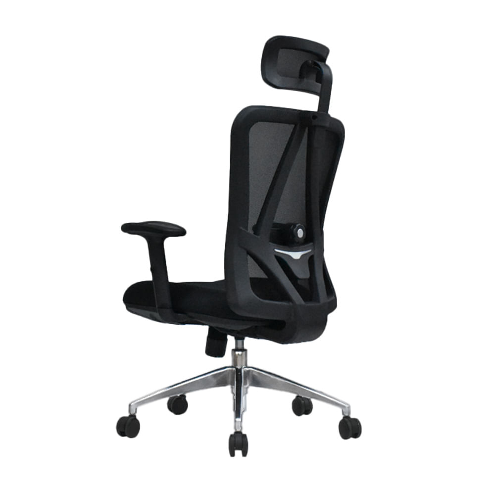 Imagen 2 del producto Silla de oficina ergonómica Levi presidente, reclinable, negro